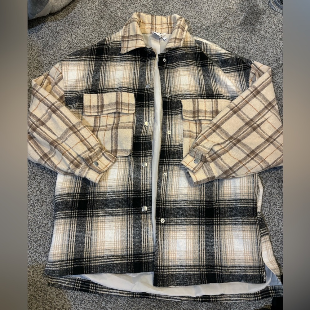 Princess Polly Plaid Shacket